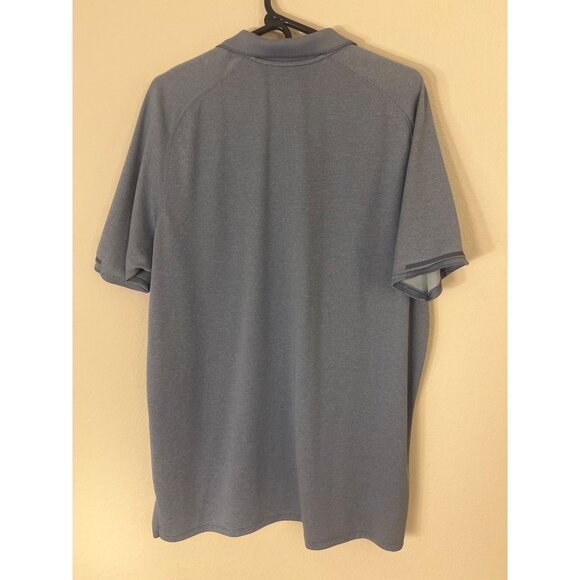 Eddie Bauer FreeDry Blue Polo Shirt Short Sleeve Lightweight Moisture-Wicking - Picture 2 of 8